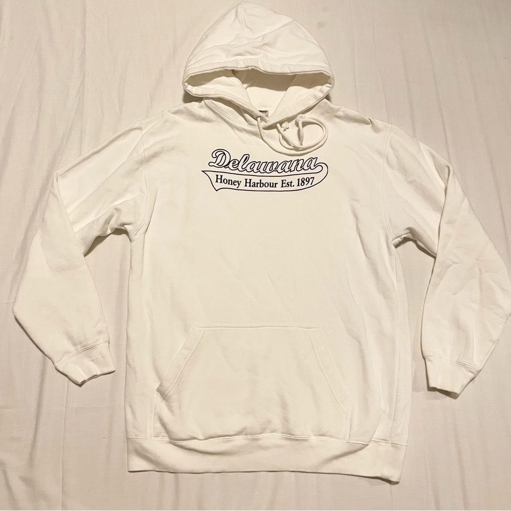 Mens Hoodie Delawana Honey Harbour Pullover Size Medium